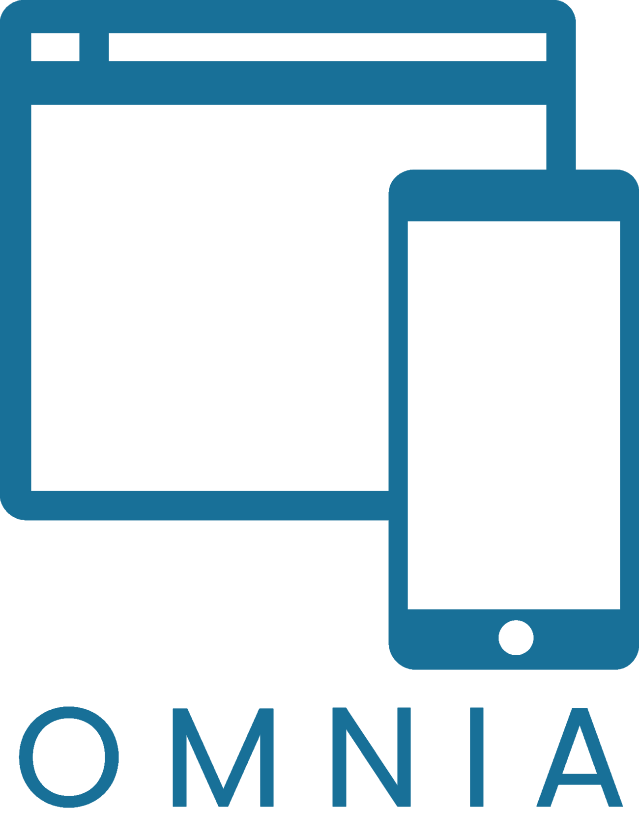 OmniaWeb Design & Development Dark Logo